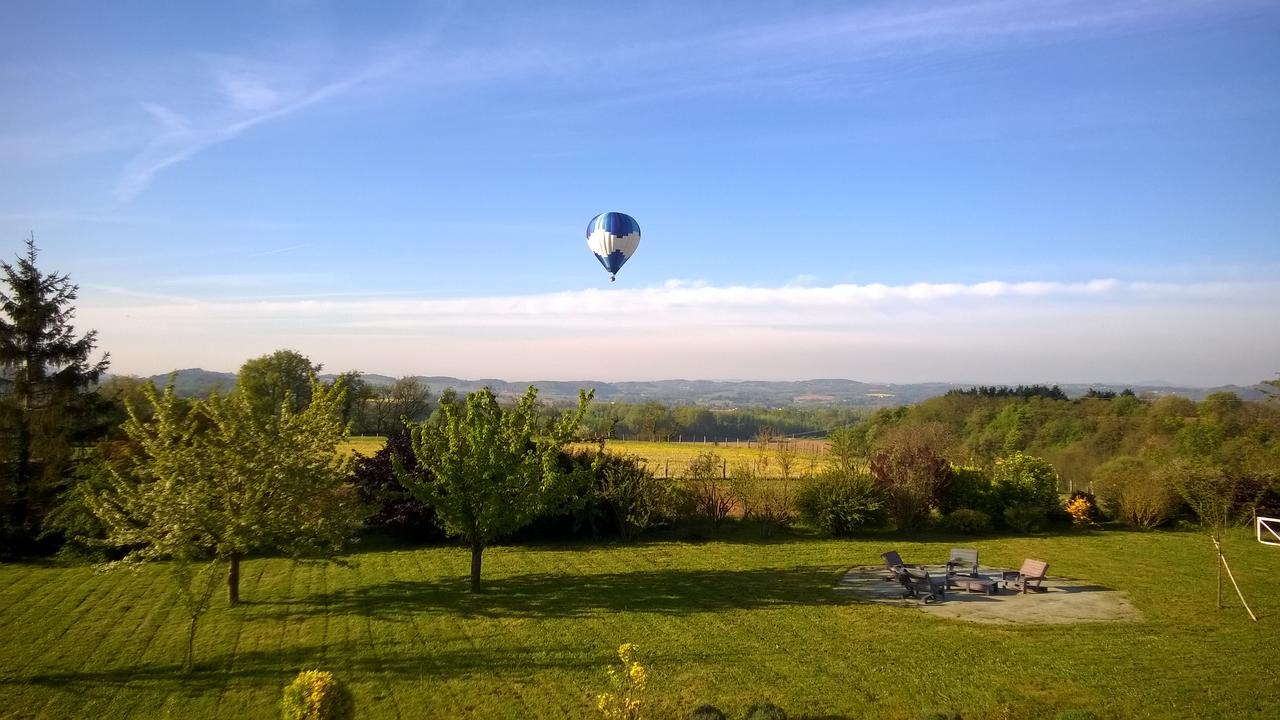 La Meridienne Des Collines Bed and Breakfast La Motte-de-Galaure Eksteriør billede